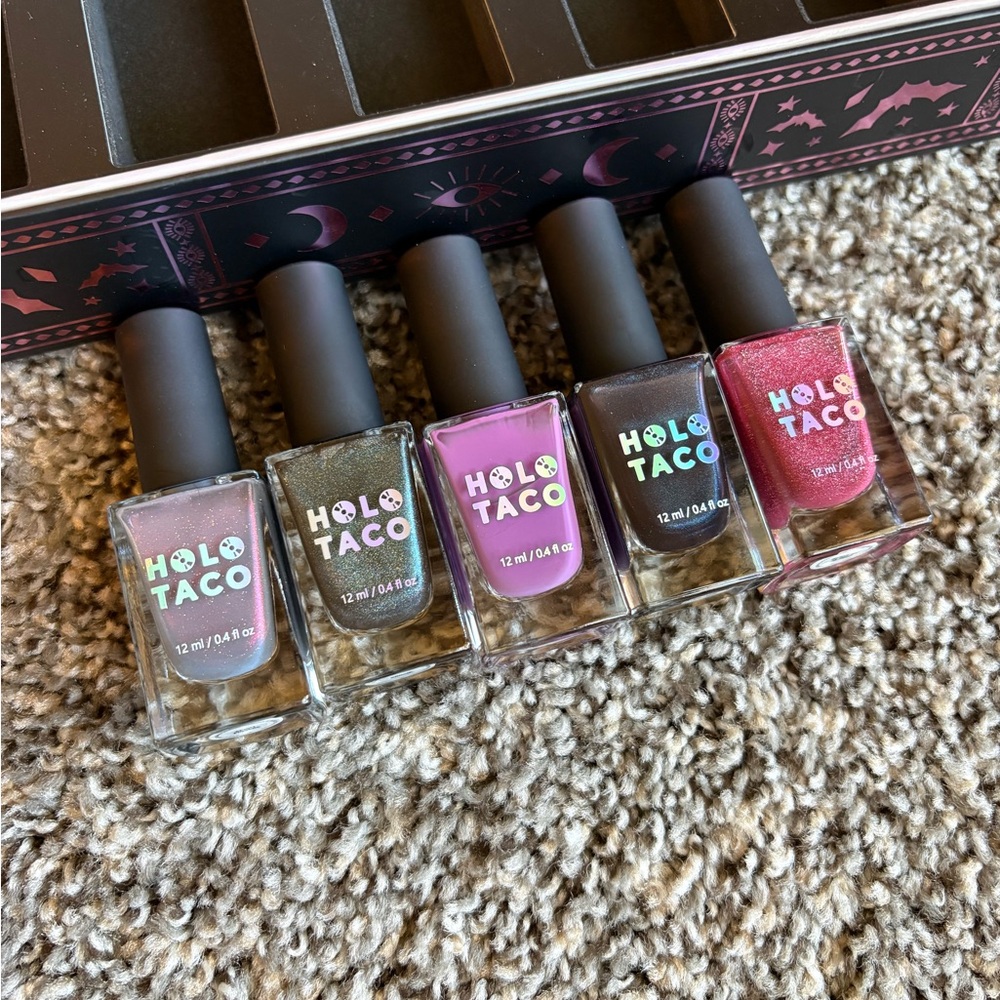 Safiya x Holo Taco full nail polish set + collection box - Picture 7 of 11